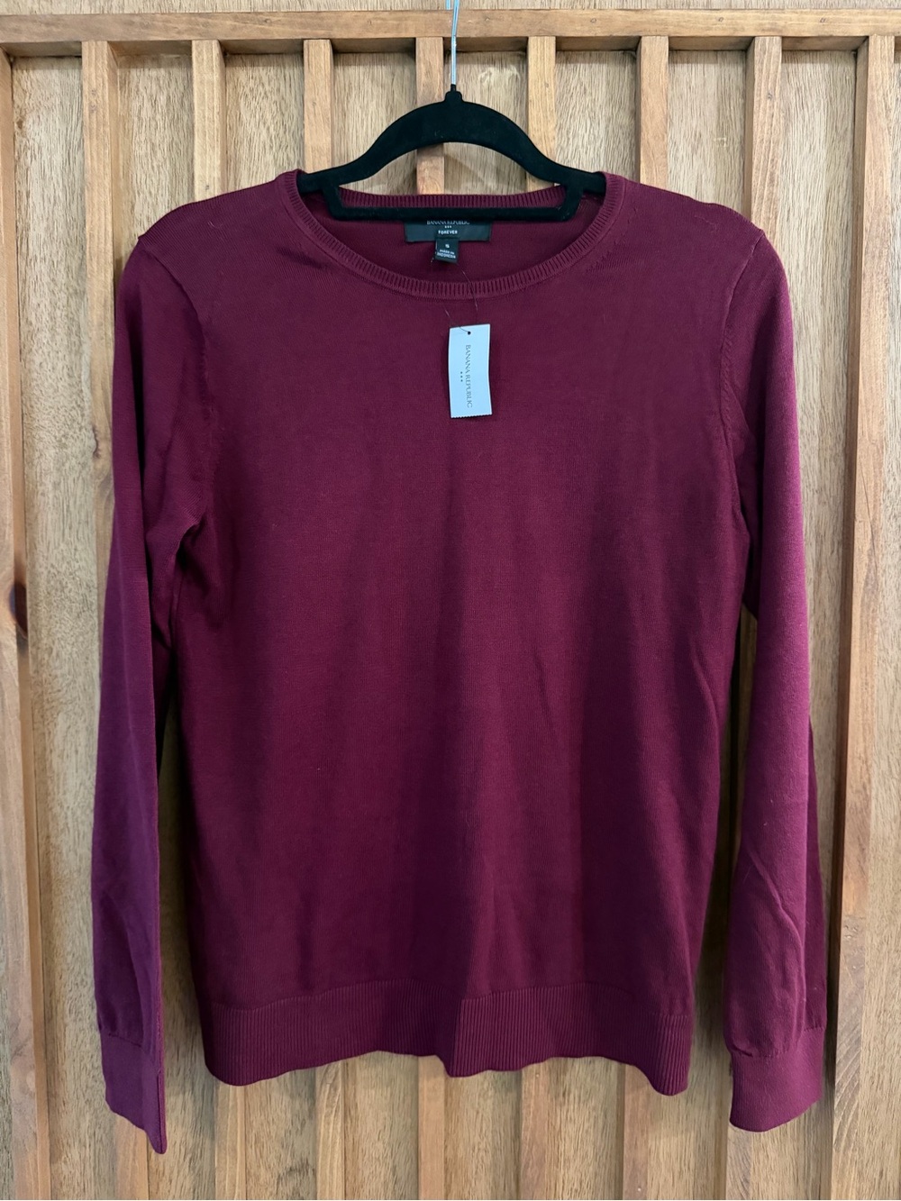 Banana Republic Women’s Crewneck Sweater - Burgundy